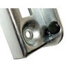 UHRIG 40 mm strike plate, galvanised gate stop for garden