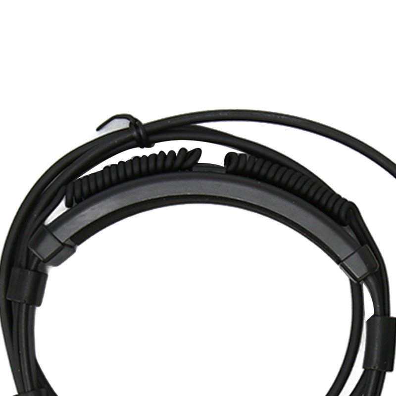 Throat Mic Headset 7.1mm Plug with PTT Adapter Push to