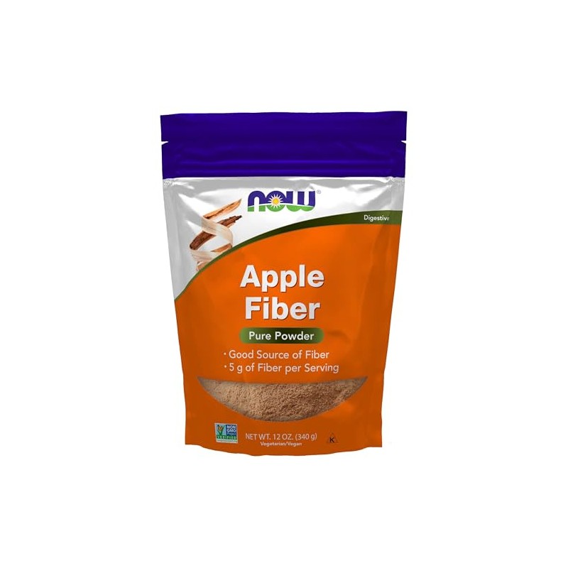 Apple Fiber with Pectin 12 oz by NOW