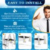Replacement for confer 7200 Conversion Kit Fit for confer Plastics