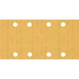 Bosch Professional Expert C470 Sandpaper with 8 Holes (for Hardwood, Paint on Wood, 93 x 186 mm, Grit 400, Orbital Sander Accessories), Pack of 10