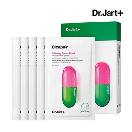 Dr. Jart+ Cicapair Calming Serum Mask (5 sheets) (+2 mud masks) / 닥터자르트 시카페어 카밍 세럼 마스크 5매 (+머드 마스크 2매)