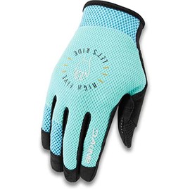 DAKINE Covert - Guantes de Ciclismo para Mujer, Color Azul Nilo, Talla L