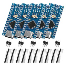Binghe Development Board with Chip CH340 Type-C Connector 5V 16M Microcontroller Compatible with Arduino IDE Pack of 5
