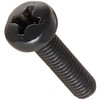 MonsterBolts - M5 x 6mm Phillips Pan Head, DIN 7985A, Alloy Steel, Black Oxide, 10 Pack