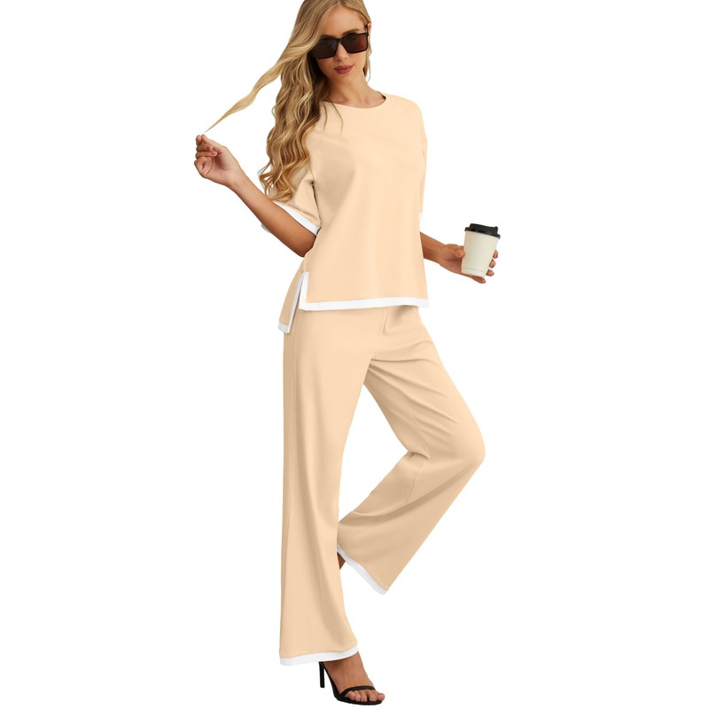 PrinStory 2025 Womens Pajama Sets 2 Piece Pjs Sets for