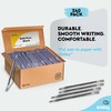 Enday Black Pens Ballpoint, Long Lasting Black Ink Pens Bulk