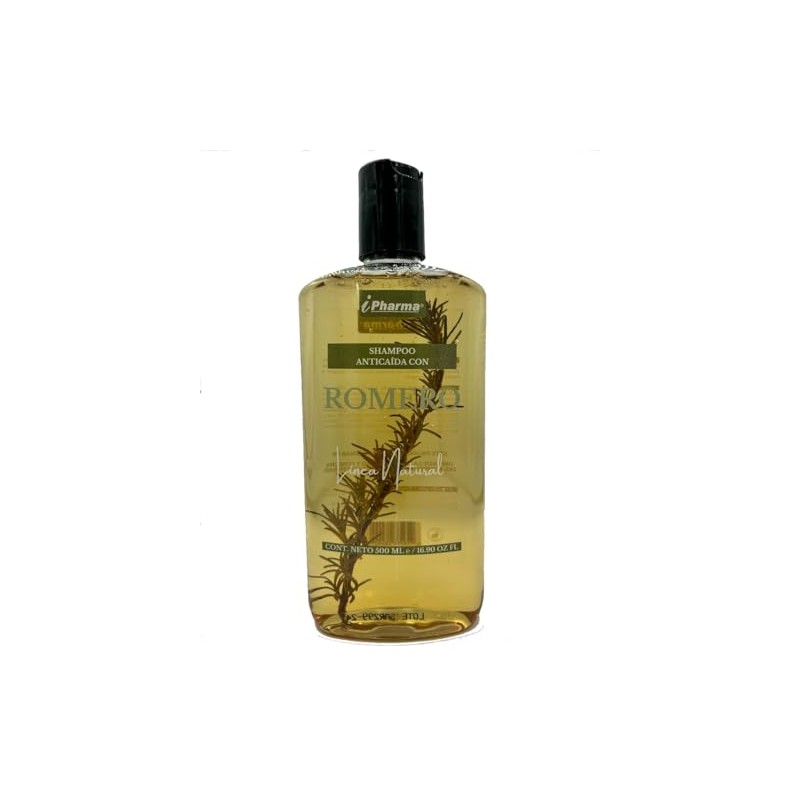 Shampoo Anticaída con Romero, Línea Natural, 500 ml