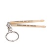 Mini Drum Sticks Keychain Wooden Decoration Accessory Percussion 2 Drumstick