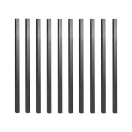 Baluster 3/4" Square x 32" Long, Powder Coated Black - SQPS32 (10 pcs)