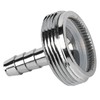 Stainless Steel Beer Tap Faucet Cleaning Attachment Adapter Accessories 1/4
