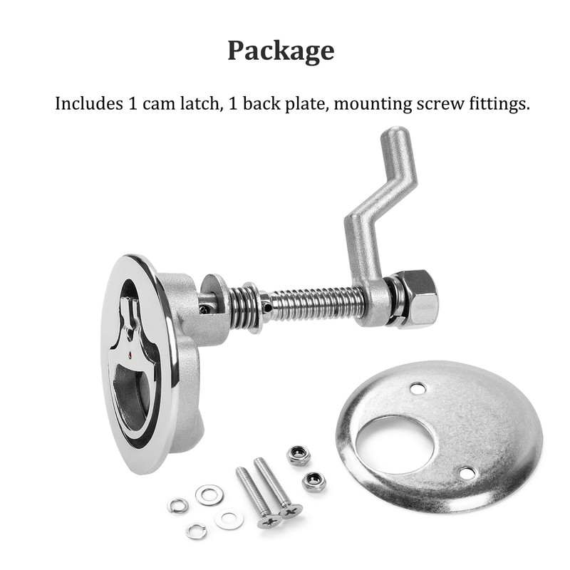 GANGUOLA Heavy Duty 316 Stainless Steel Boat Cam Latch, Marine