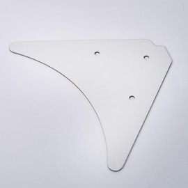 JMCHstore Chrome Stainless Steel Side Frame panel plates for Coleman B200R B200C B200V RB200 Realtree RT200 MEGA moto B212 MAX Mini Bike