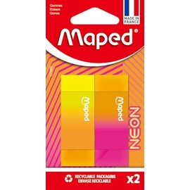 Maped - Neon Eraser x2
