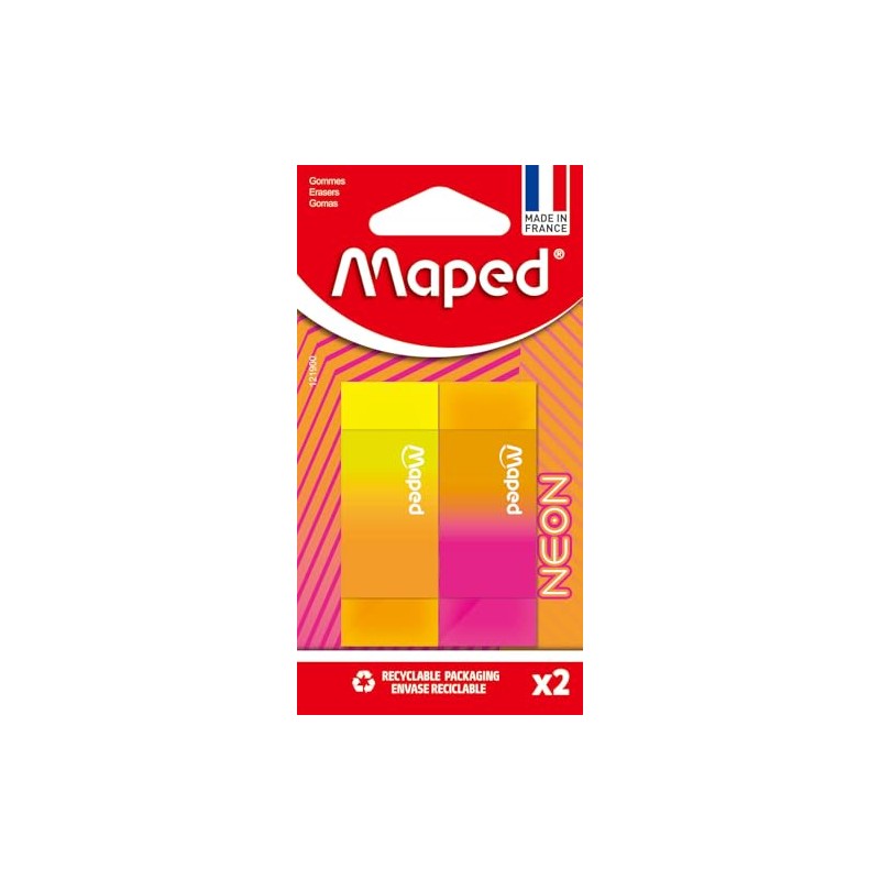 Maped - Neon Eraser x2