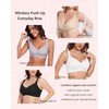 Vinfact Push Up Bras for Women No Underwire Seamless Wireless
