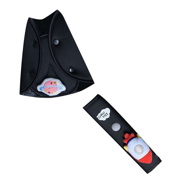 Car Seatbelt Cushion Pad Cute Soft Thick Polyester Kids Car
