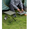 WildCall Ultralight Folding Aluminum Camping Stool (1, Green)