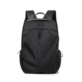 Laptop Backpack with 15.6 Inch Compartment USB Port and Earphone Hole Included Backpack for Men Ideal Waterproof (backpack-02（black）)