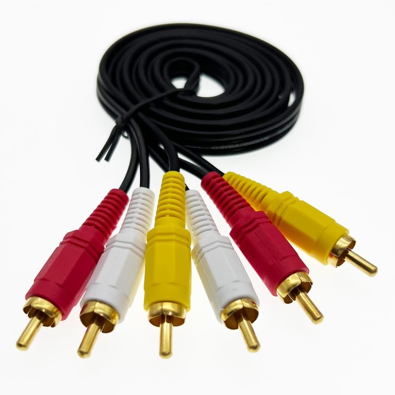 Hjiopkul 3RCA to 3RCA AV Cable 4.5 Meter 3 RCA