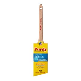 Purdy 144024425 White Bristle Angular Trim Adjutant Brush, 2-1/2-Inch, 6-Pack