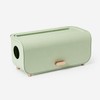 Desktop Cable Management Box for Chargers - Covered PP Organizer