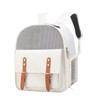 Pet Carrier Backpack Breatheable Mash Pet Carrying Bag Waterproof Portable