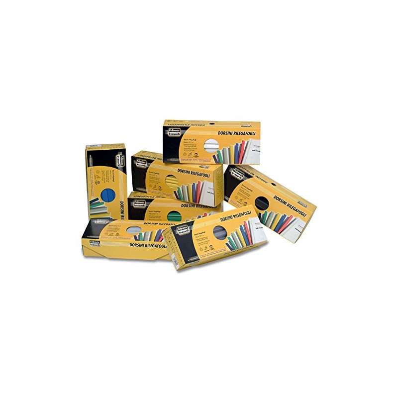 Fellowes dorsini Rilegafogli, Diameter 6 mm, 50 Pieces green