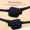 2Pcs 3D Eye Patches for Adults - Adjustable Medical Eye-Patch