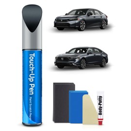 NH-904M Meteorite Gray Metallic Touch Up Paint Kit Compatible with Honda Exact Match Car Scratch Repair Touch Up Paint Kit
