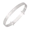 Sterling Silver Expander Bangle Baby's 5cm Internal Diameter