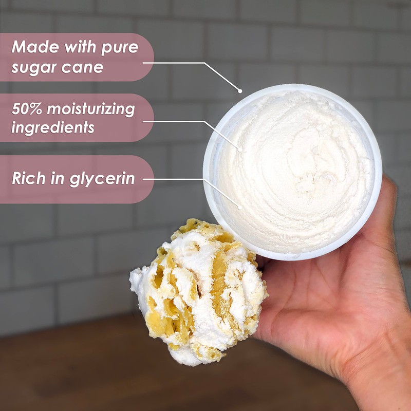 Primal Elements Sugar Scrub, Exfoliating Sugar Whip, Body Cleanser &