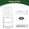5 x 5 Post Cap & Base Set, Vinyl Fence