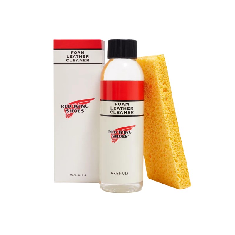 Red Wing Shoes Foam Leather Cleaner, Made in USA, Leather