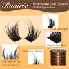 Ruairie Lash Clusters Wispy Eyelash Clusters Lash Extensions 8-18MM Individual