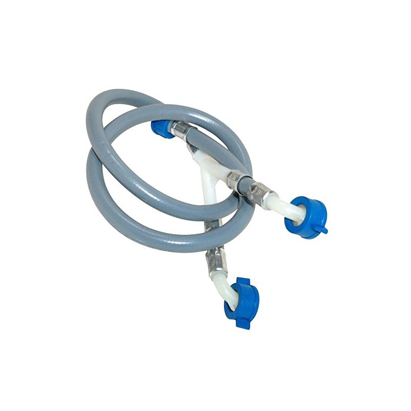 SPARES2GO Y Fill Twin Inlet Hose for Hotpoint Washing Machines