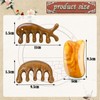 TYXHXTF Pack of 2 Massage Comb with Wide Tooth Gua