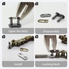 Sliding Gate Roller Chain Connecting Links for Chain Driven Sliding