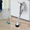 Namvo 2 Pack Kick Down Door Stop, Zinc Alloy Kick