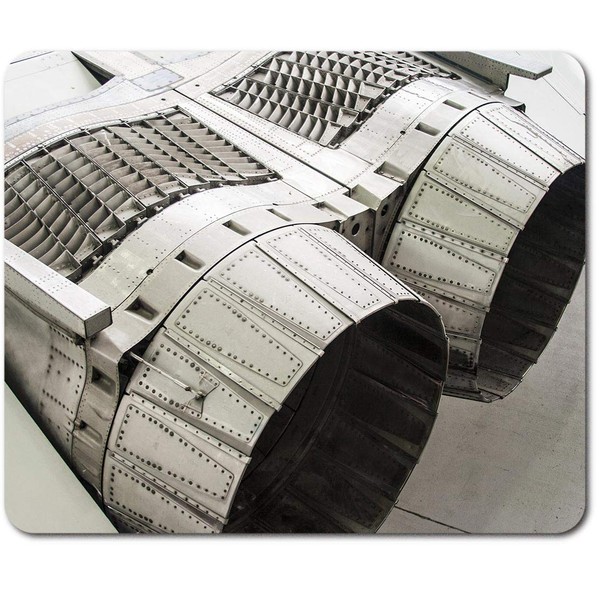 Rectangle Mouse Mat - Concorde Engines Plane Airplane Aircraft 23.5