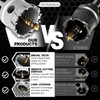 22PCS Carbide Hole Saw Kit for Metal - Heavy Duty