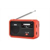 SG-MTK157 Multifunctional Disaster Prevention Radio, Red