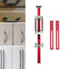 Cabinet Hardware Jig 64mm 96mm 128mm 192mm Laser Engraved Portable
