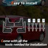 Hbzxqp 2010 Prius Mud Flaps Mud Guards Compatible with Toyota