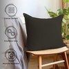 Encasa Homes Cushion Covers, 2 Pieces, 3 Sizes