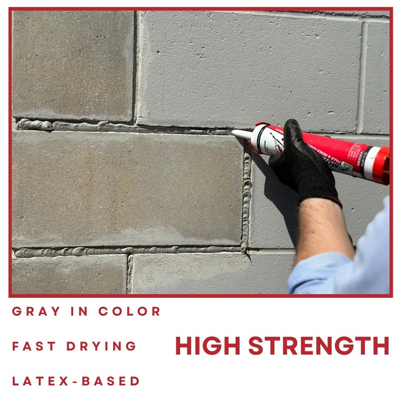 Akona Mortar Repair Tube for Tuckpointing, Sealing, and Repairing Stone,