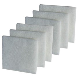 Zanyzap 6 Pack - Microfiltration Media Pads for Rena API Filstar xP Filters