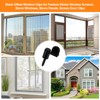 3/8 in Window Screen Clip with Screws, Storm Door Clips