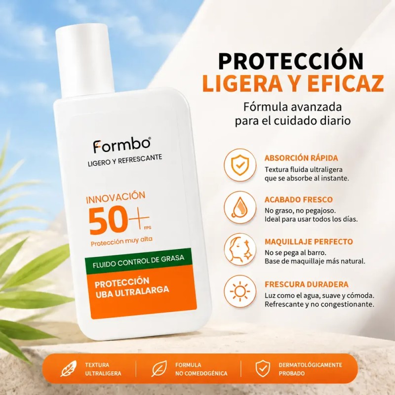 Crema Solar Hidratante Nutritiva Formbo Spf 50+ 50 Ml
