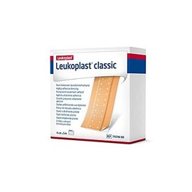 Leukoplast Classic Plaster, Sold by the Metre, 5 m x 8 cm Roll, Pack of 1